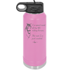 I've Spent Most of My Life Riding Horses The Rest I've Just Wasted - Laser Engraved Stainless Steel Drinkware - 1384 -