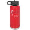 I've Spent Most of My Life Riding Horses The Rest I've Just Wasted - Laser Engraved Stainless Steel Drinkware - 1384 -
