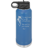 I've Spent Most of My Life Riding Horses The Rest I've Just Wasted - Laser Engraved Stainless Steel Drinkware - 1384 -