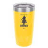 When Life Gets Tough Cowboy Up - Laser Engraved Stainless Steel Drinkware - 1385 -