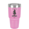 When Life Gets Tough Cowboy Up - Laser Engraved Stainless Steel Drinkware - 1385 -