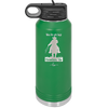When Life Gets Tough Cowboy Up - Laser Engraved Stainless Steel Drinkware - 1385 -