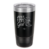 Just a Small Town Girl - Laser Engraved Stainless Steel Drinkware - 1391 -