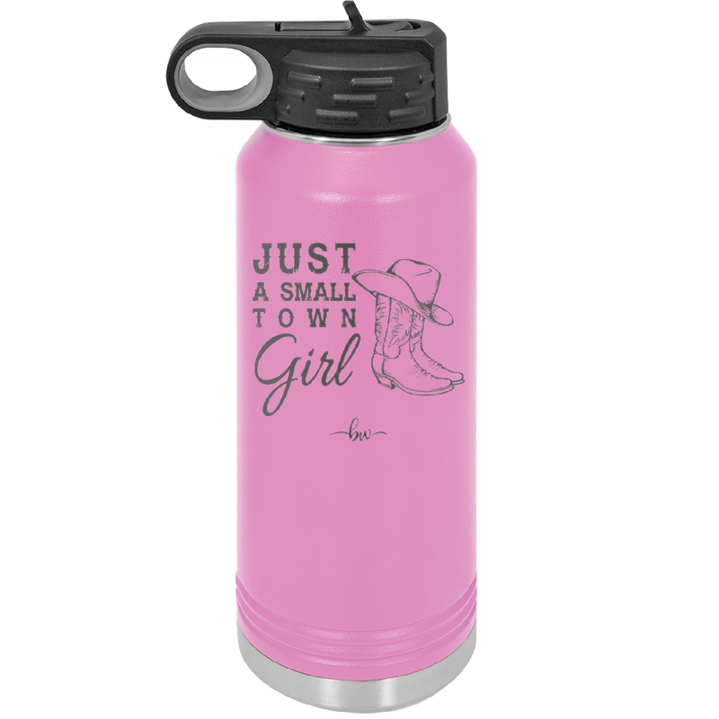 Just a Small Town Girl - Laser Engraved Stainless Steel Drinkware - 1391 -