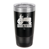 Born to Ride with Tractor - Laser Engraved Stainless Steel Drinkware - 1394 -