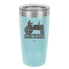 Born to Ride with Tractor - Laser Engraved Stainless Steel Drinkware - 1394 -