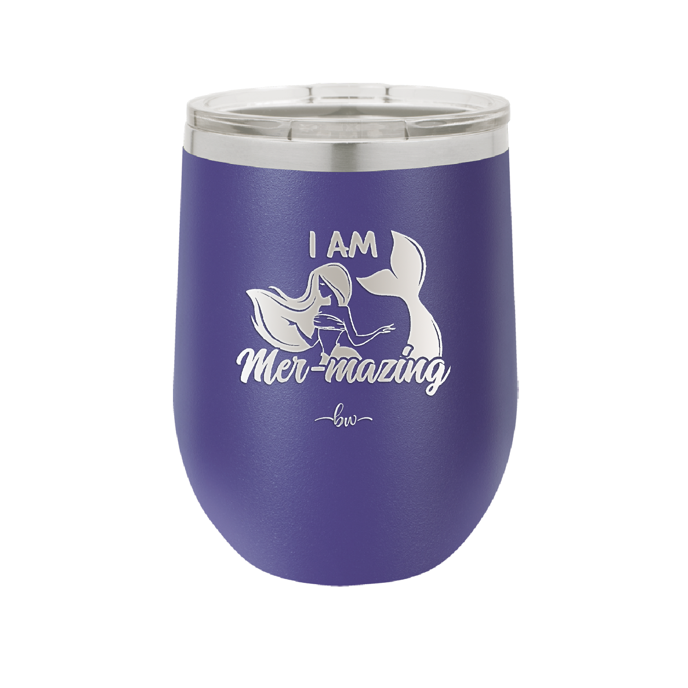 I Am Mermazing 1 - Laser Engraved Stainless Steel Drinkware - 1403 -