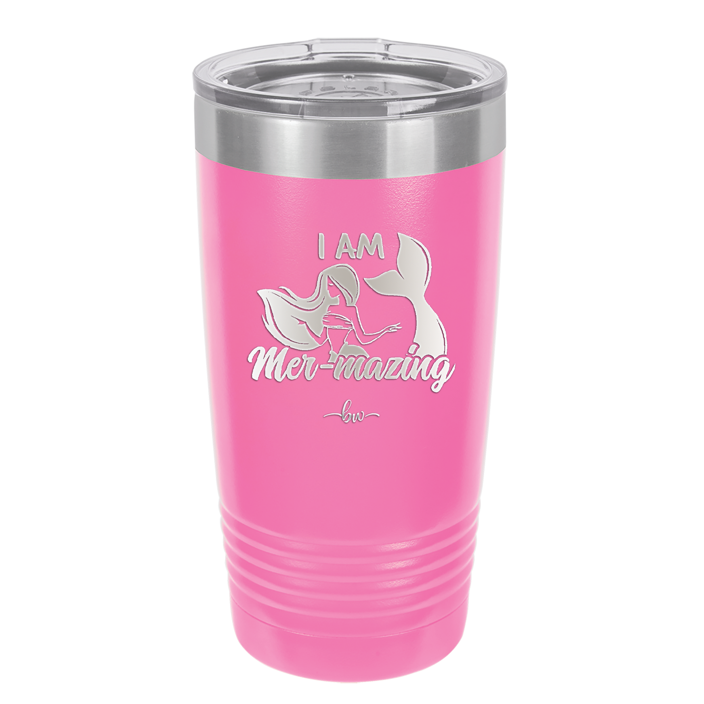I Am Mermazing 1 - Laser Engraved Stainless Steel Drinkware - 1403 -