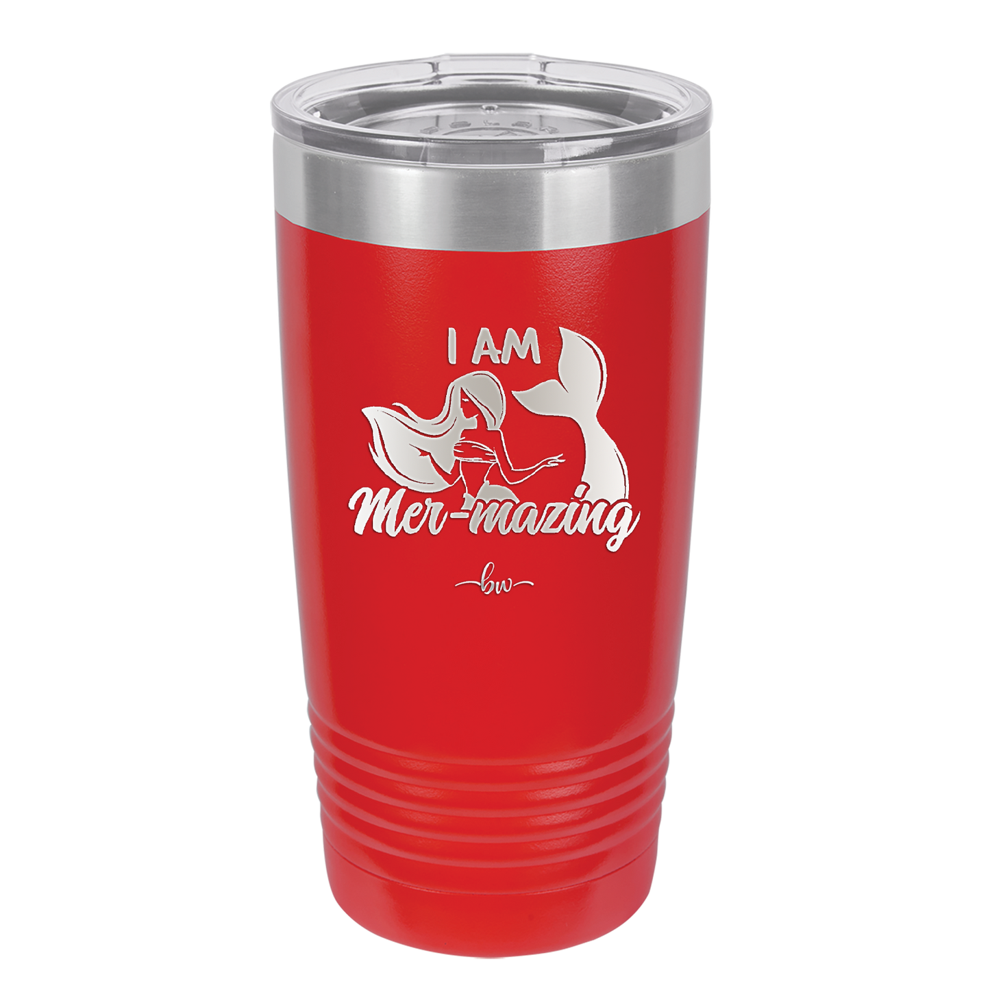 I Am Mermazing 1 - Laser Engraved Stainless Steel Drinkware - 1403 -