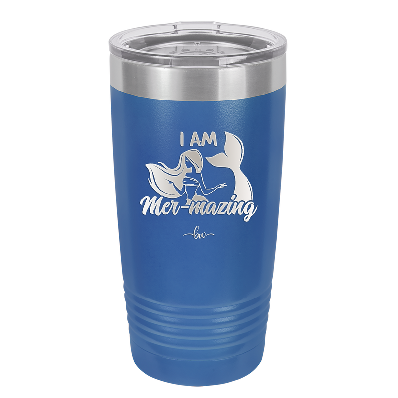 I Am Mermazing 1 - Laser Engraved Stainless Steel Drinkware - 1403 -