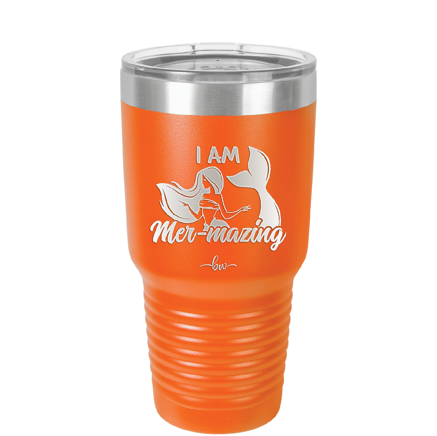 I Am Mermazing 1 - Laser Engraved Stainless Steel Drinkware - 1403 -