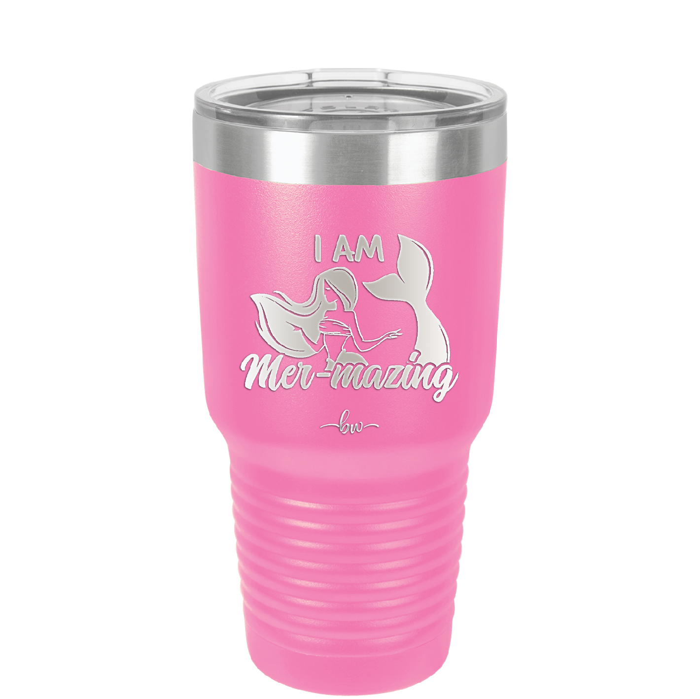 I Am Mermazing 1 - Laser Engraved Stainless Steel Drinkware - 1403 -