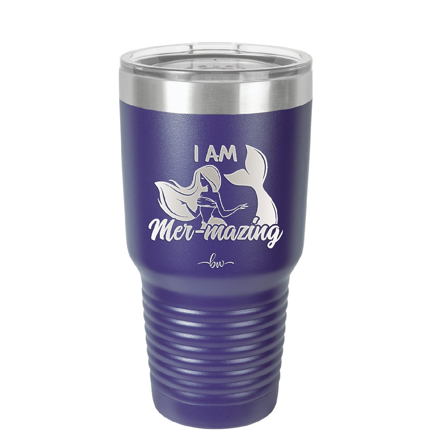I Am Mermazing 1 - Laser Engraved Stainless Steel Drinkware - 1403 -