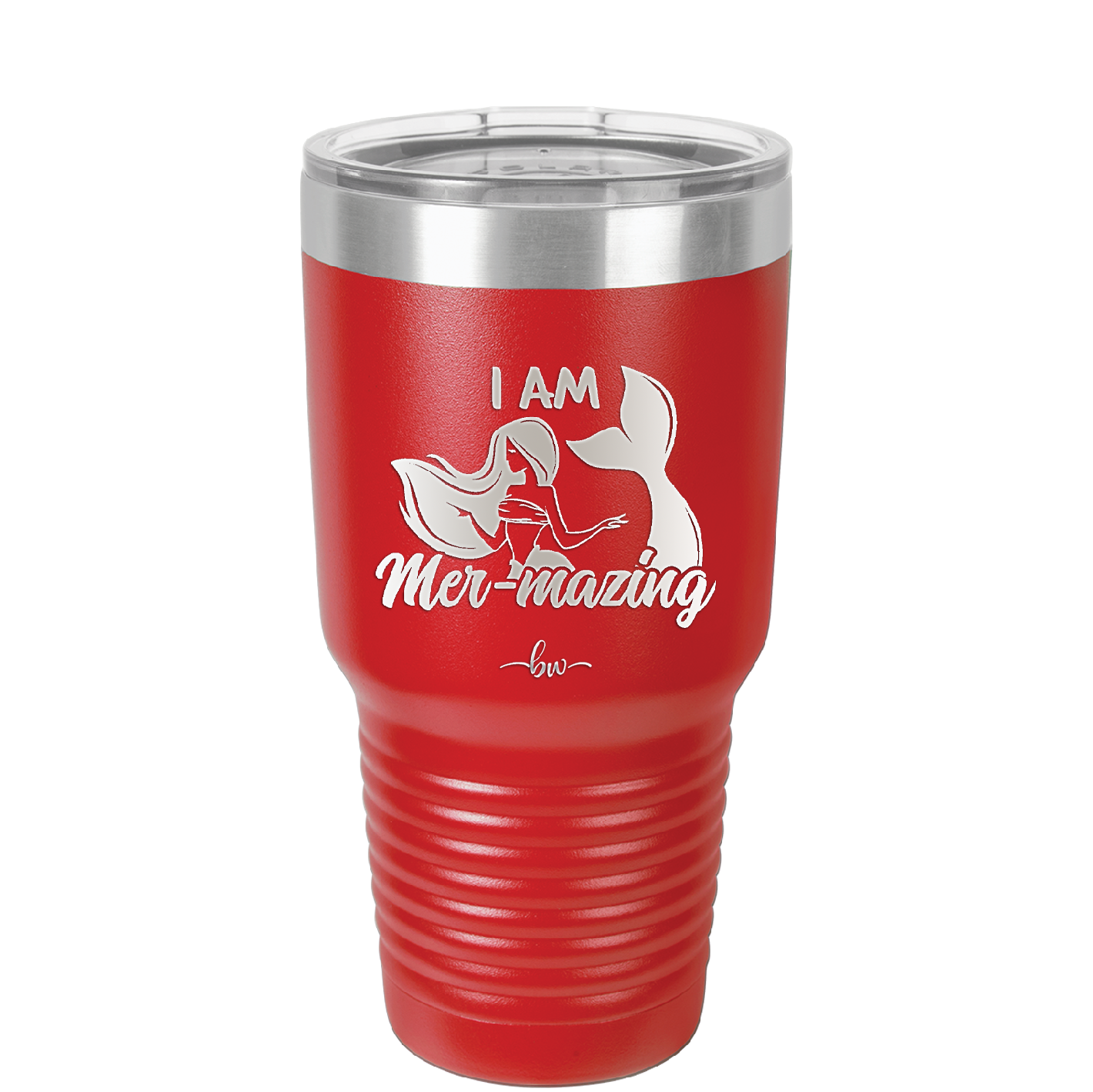 I Am Mermazing 1 - Laser Engraved Stainless Steel Drinkware - 1403 -