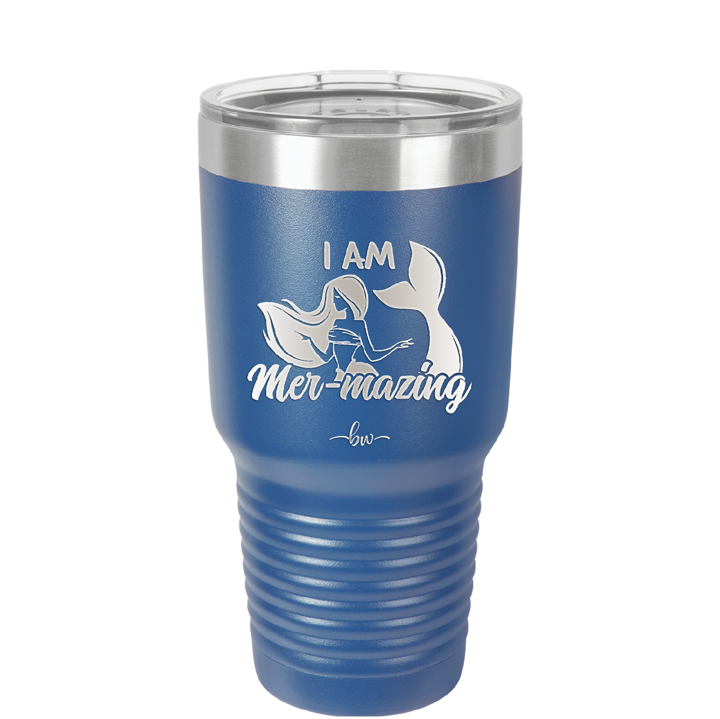 I Am Mermazing 1 - Laser Engraved Stainless Steel Drinkware - 1403 -