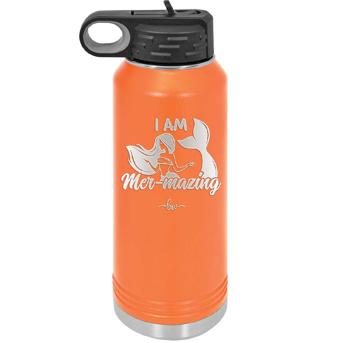 I Am Mermazing 1 - Laser Engraved Stainless Steel Drinkware - 1403 -