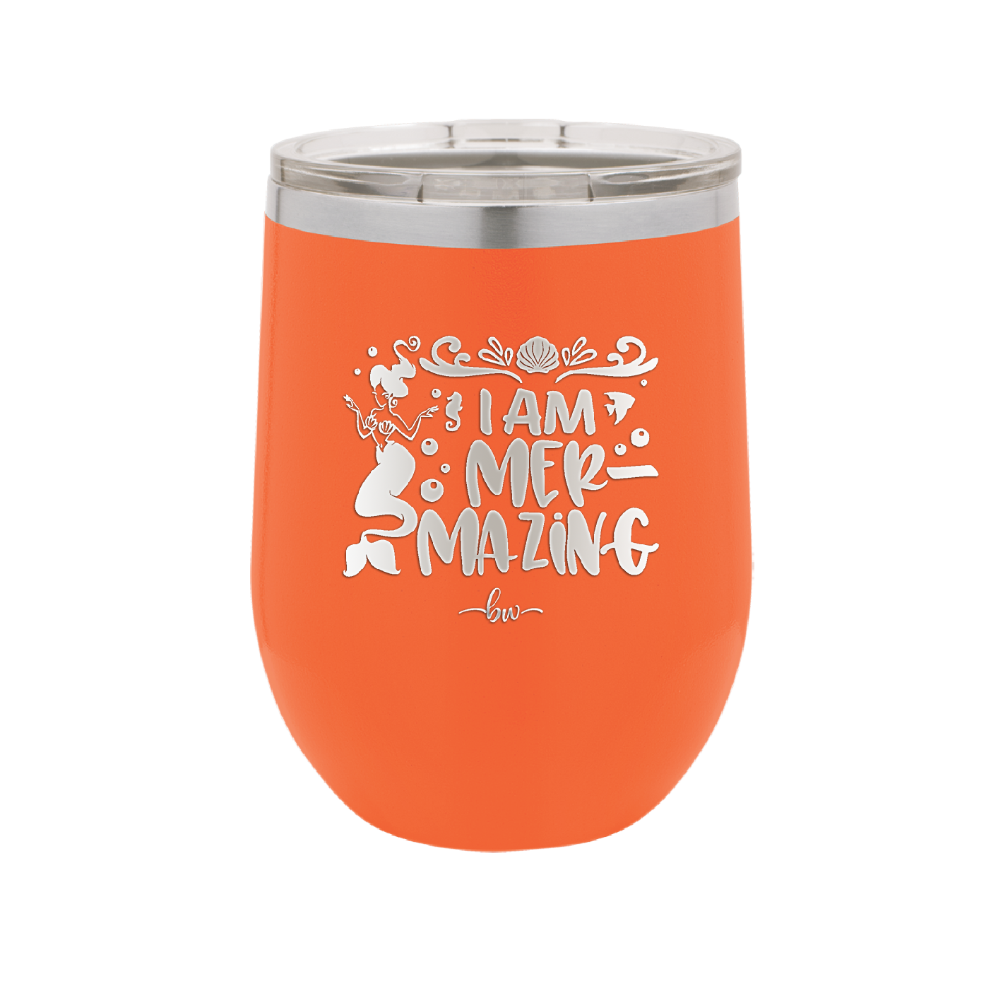 I Am Mermazing 2 - Laser Engraved Stainless Steel Drinkware - 1404 -