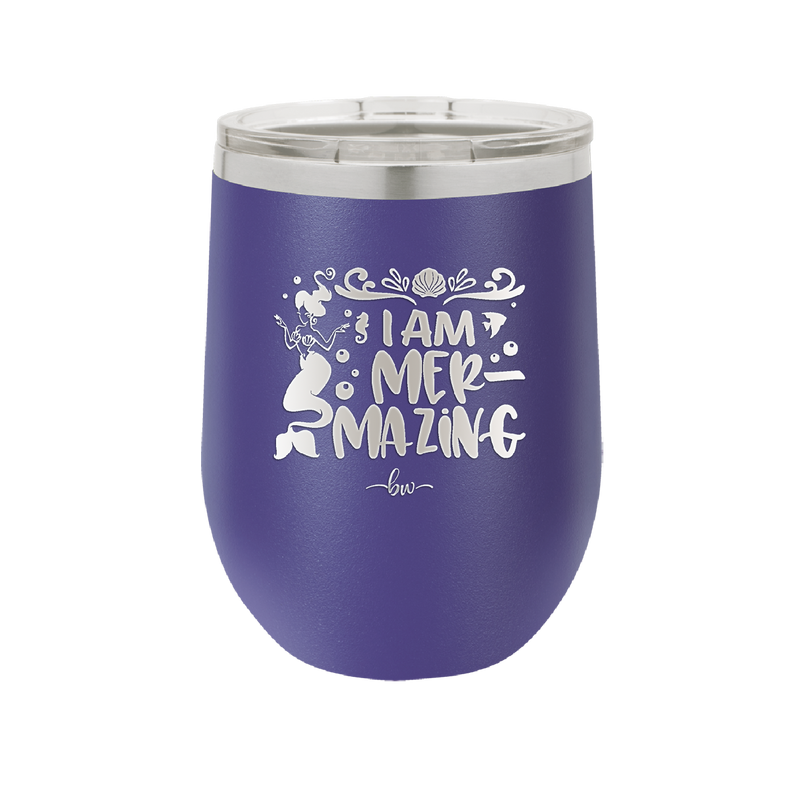 I Am Mermazing 2 - Laser Engraved Stainless Steel Drinkware - 1404 -