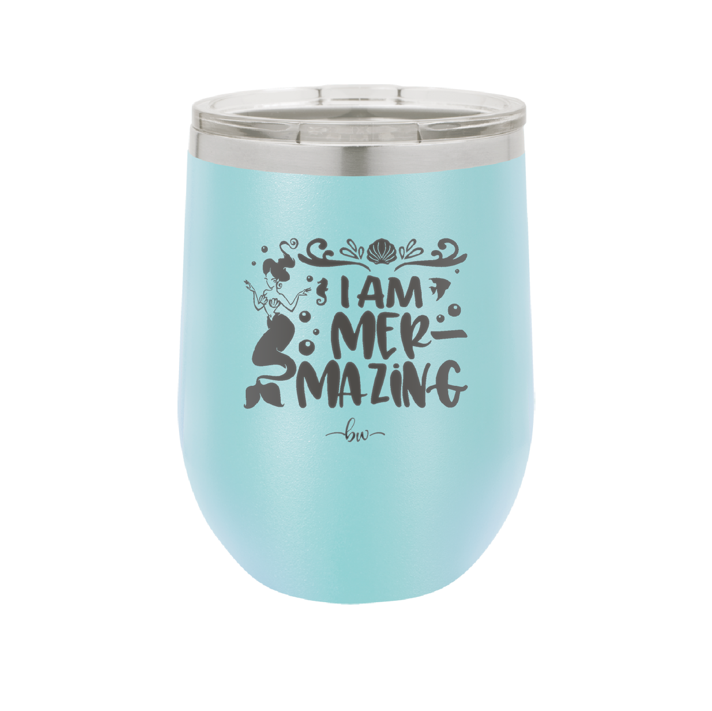 I Am Mermazing 2 - Laser Engraved Stainless Steel Drinkware - 1404 -