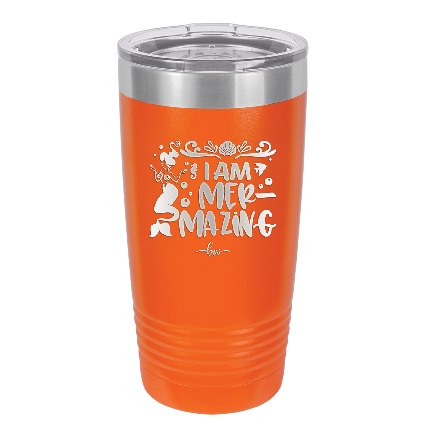 I Am Mermazing 2 - Laser Engraved Stainless Steel Drinkware - 1404 -