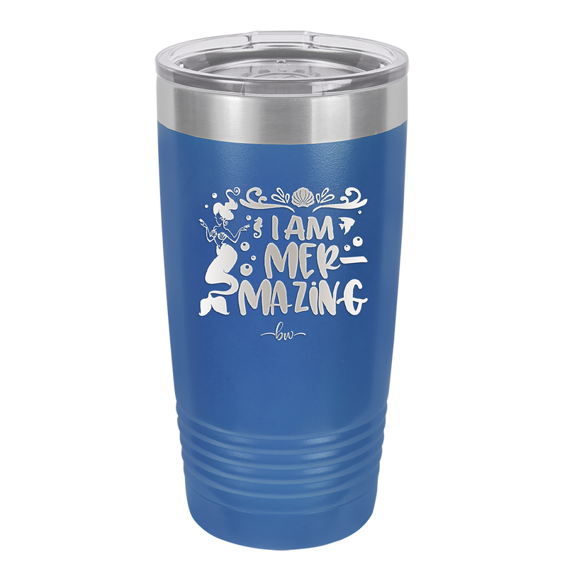 I Am Mermazing 2 - Laser Engraved Stainless Steel Drinkware - 1404 -