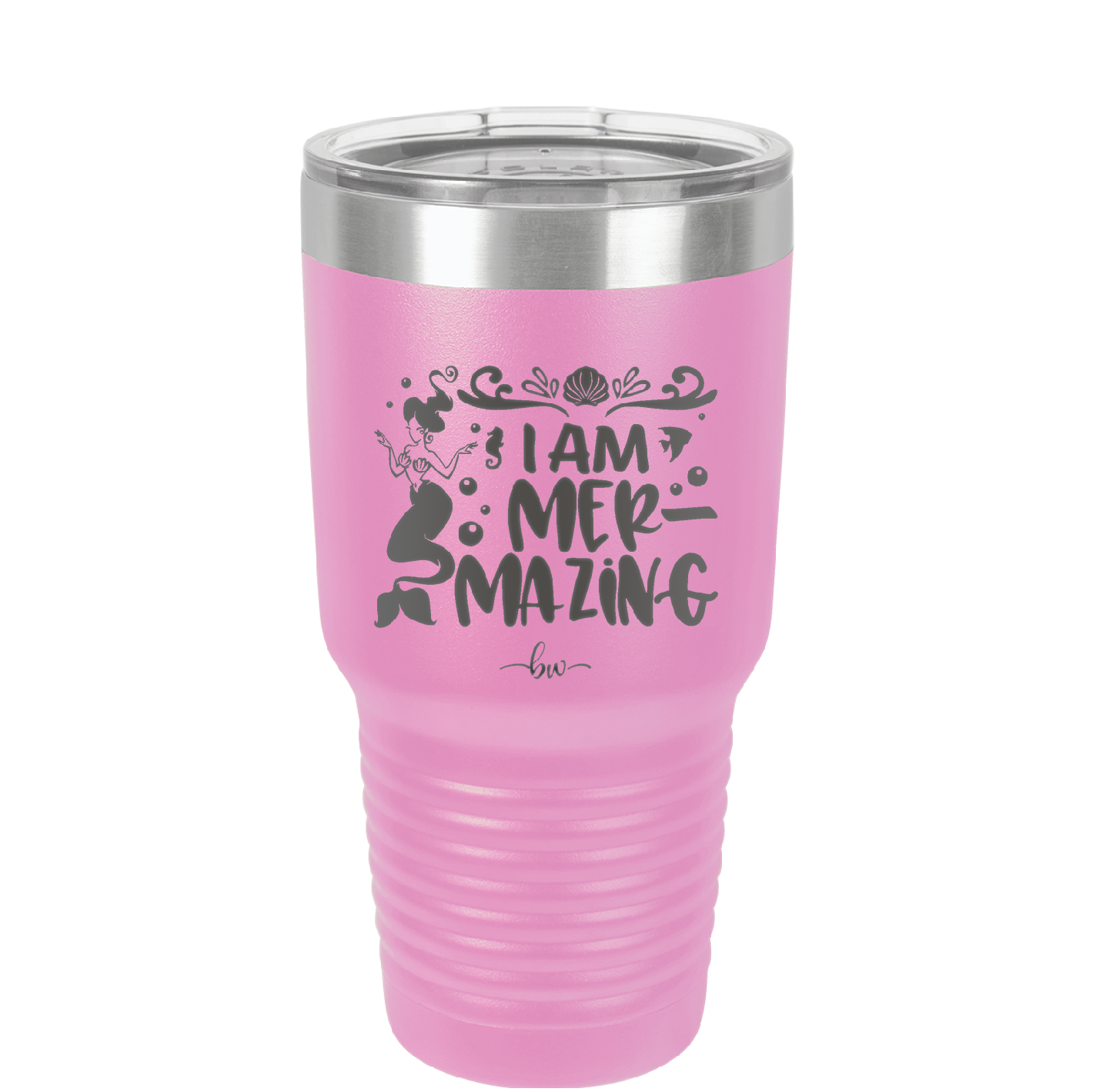 I Am Mermazing 2 - Laser Engraved Stainless Steel Drinkware - 1404 -