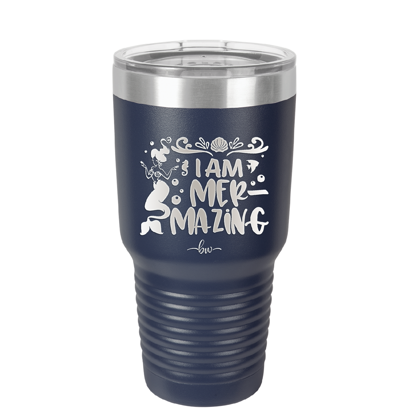 I Am Mermazing 2 - Laser Engraved Stainless Steel Drinkware - 1404 -