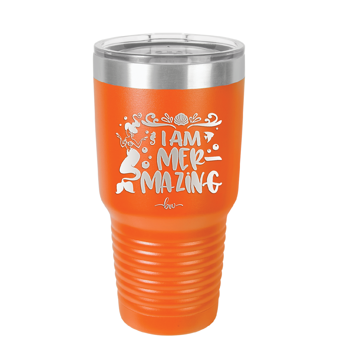 I Am Mermazing 2 - Laser Engraved Stainless Steel Drinkware - 1404 -