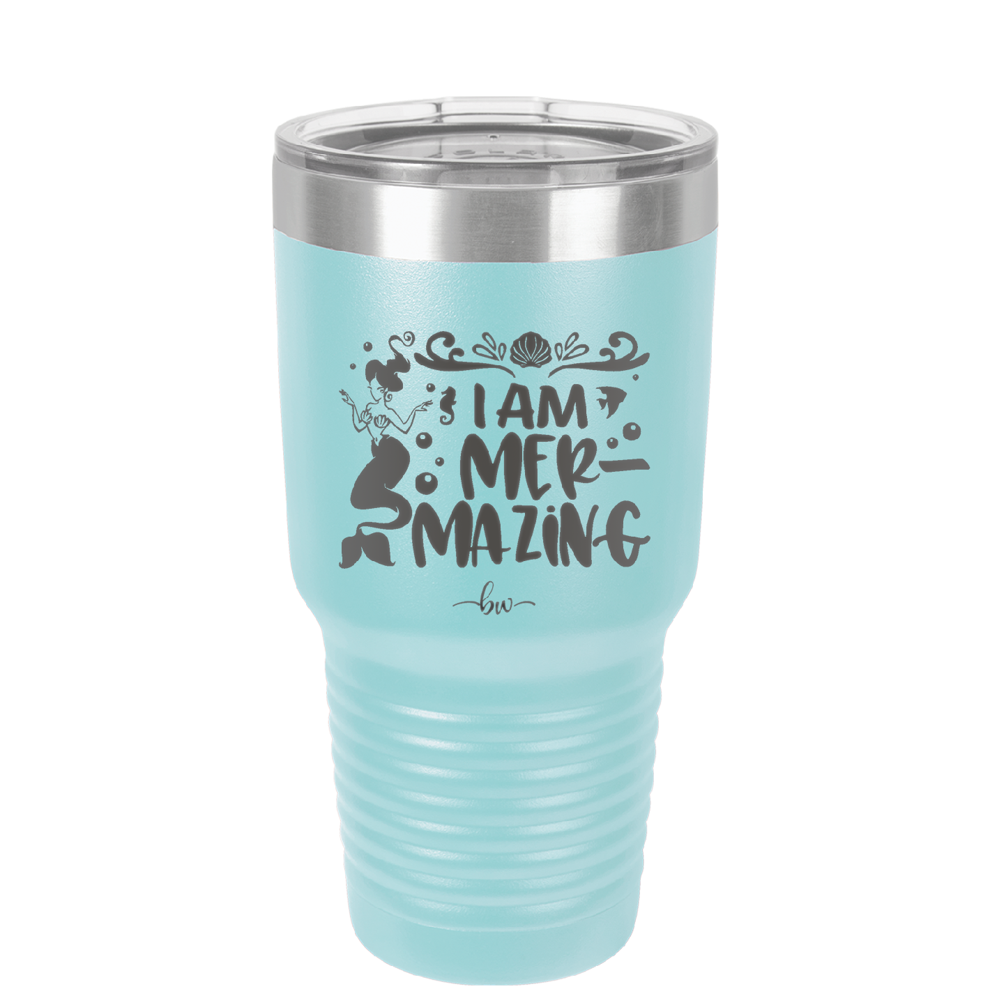 I Am Mermazing 2 - Laser Engraved Stainless Steel Drinkware - 1404 -