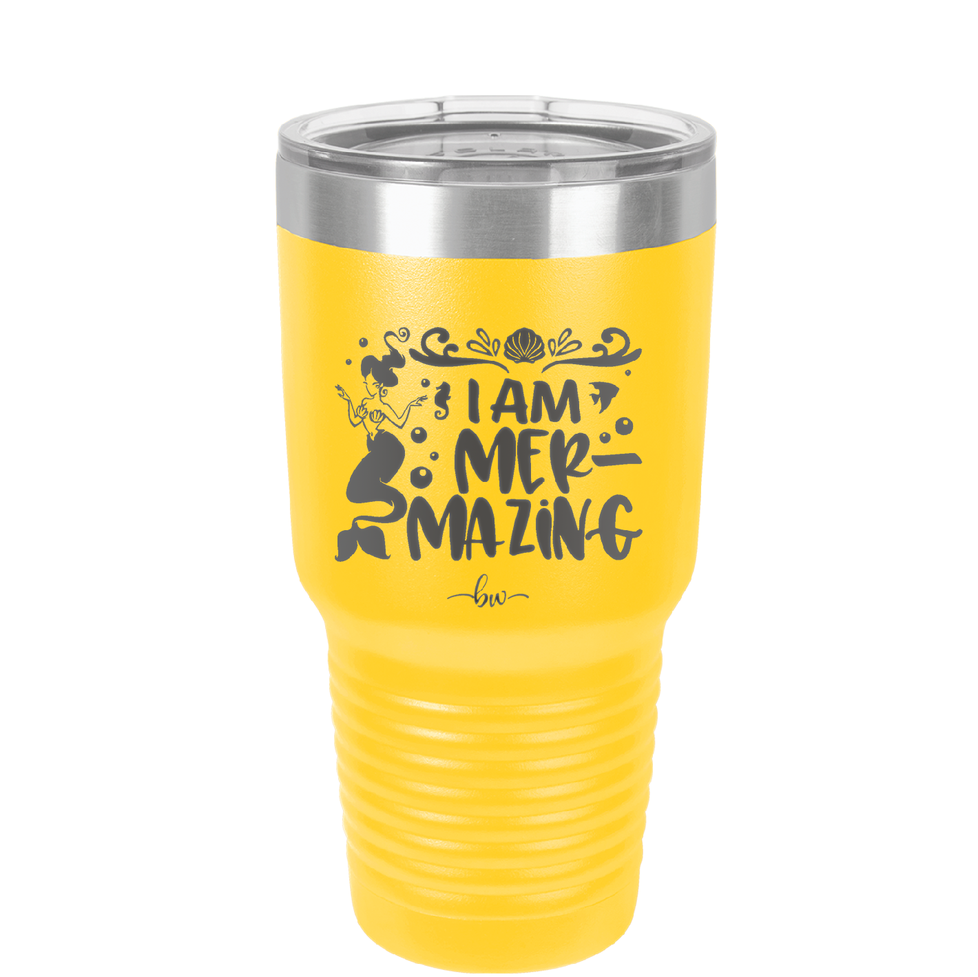 I Am Mermazing 2 - Laser Engraved Stainless Steel Drinkware - 1404 -