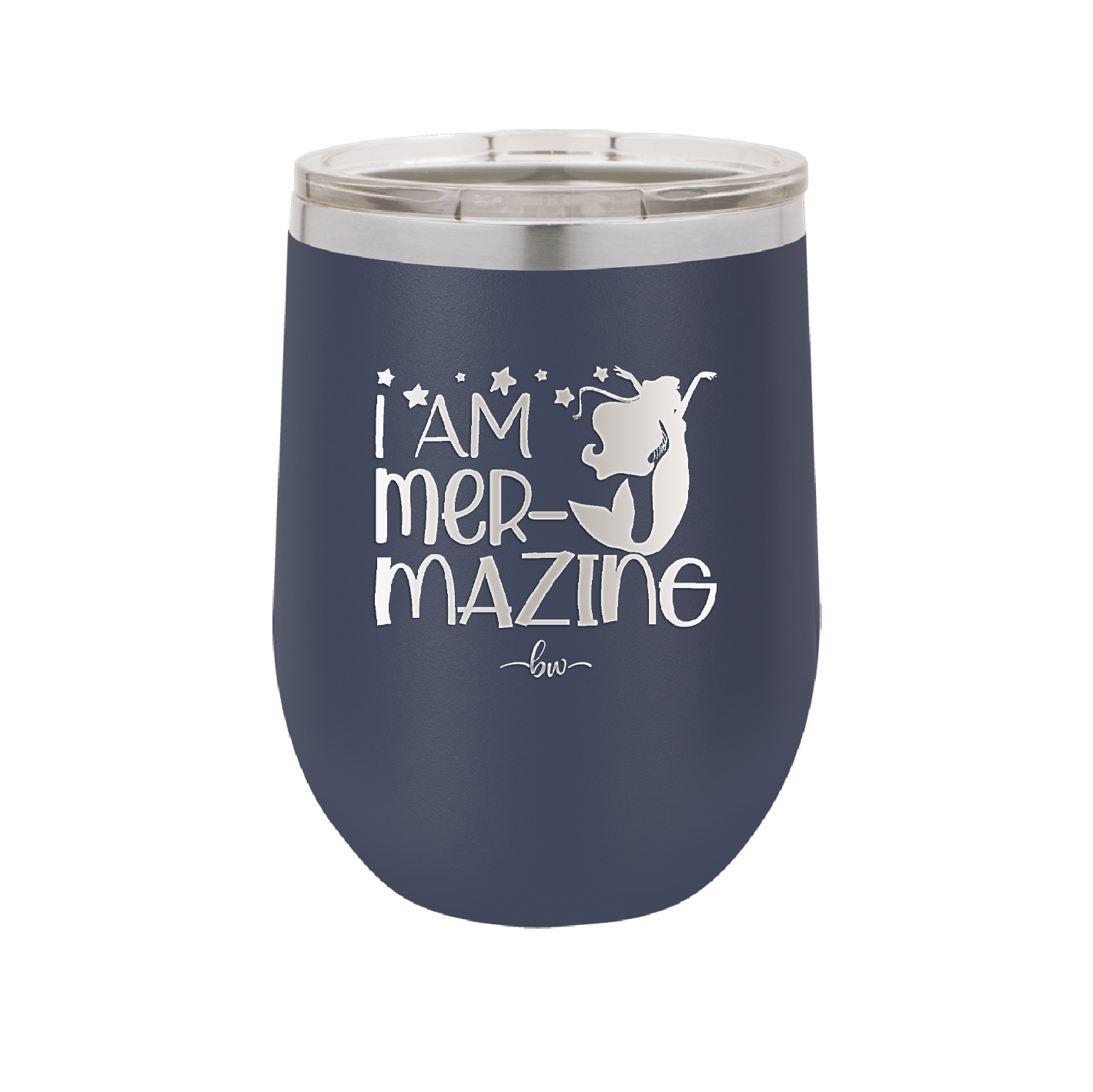 I Am Mermazing 3 - Laser Engraved Stainless Steel Drinkware - 1405 -