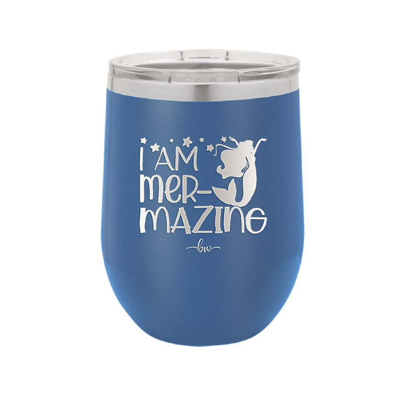 I Am Mermazing 3 - Laser Engraved Stainless Steel Drinkware - 1405 -