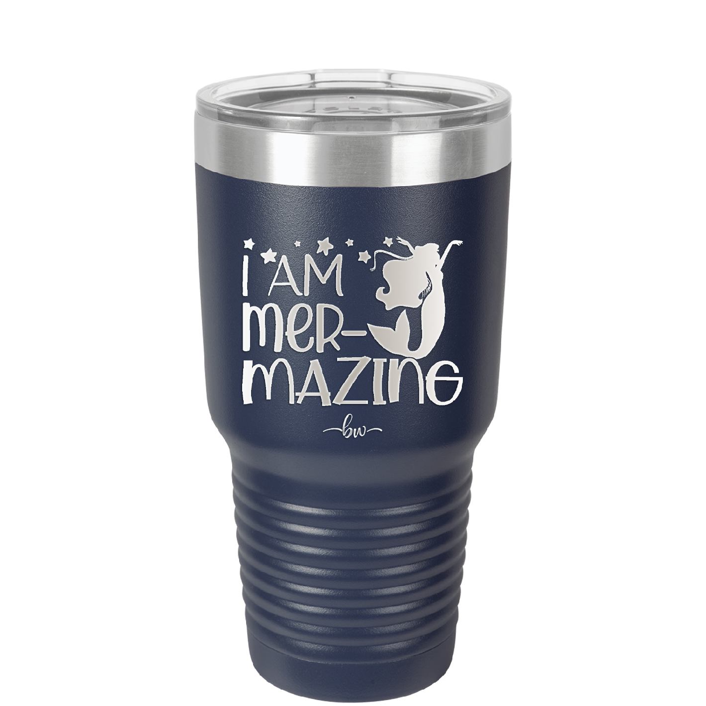 I Am Mermazing 3 - Laser Engraved Stainless Steel Drinkware - 1405 -