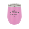 Shhh I'm Secretly A Mermaid - Laser Engraved Stainless Steel Drinkware - 1406 -