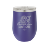 Mermaid Hair Don't Care 1 - Laser Engraved Stainless Steel Drinkware - 1407 -