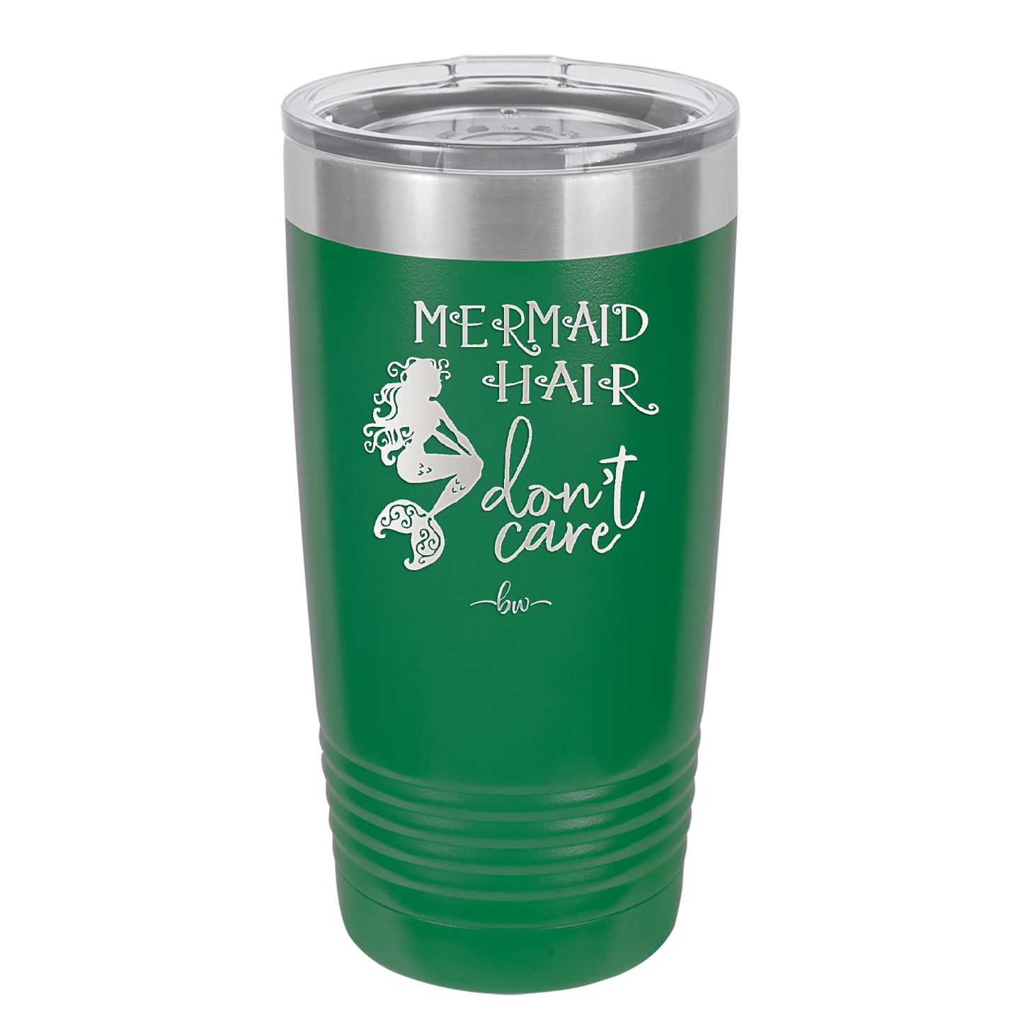 Mermaid Hair Don't Care 3 - Laser Engraved Stainless Steel Drinkware - 1409 -