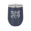 Salty Air and Mermaid Hair 1 - Laser Engraved Stainless Steel Drinkware - 1410 -
