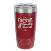 Salty Air and Mermaid Hair 1 - Laser Engraved Stainless Steel Drinkware - 1410 -