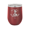 Salty Air and Mermaid Hair 2 - Laser Engraved Stainless Steel Drinkware - 1411 -