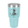 Salty Air and Mermaid Hair 2 - Laser Engraved Stainless Steel Drinkware - 1411 -