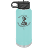 Salty Air and Mermaid Hair 2 - Laser Engraved Stainless Steel Drinkware - 1411 -