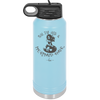 Salty Air and Mermaid Hair 2 - Laser Engraved Stainless Steel Drinkware - 1411 -