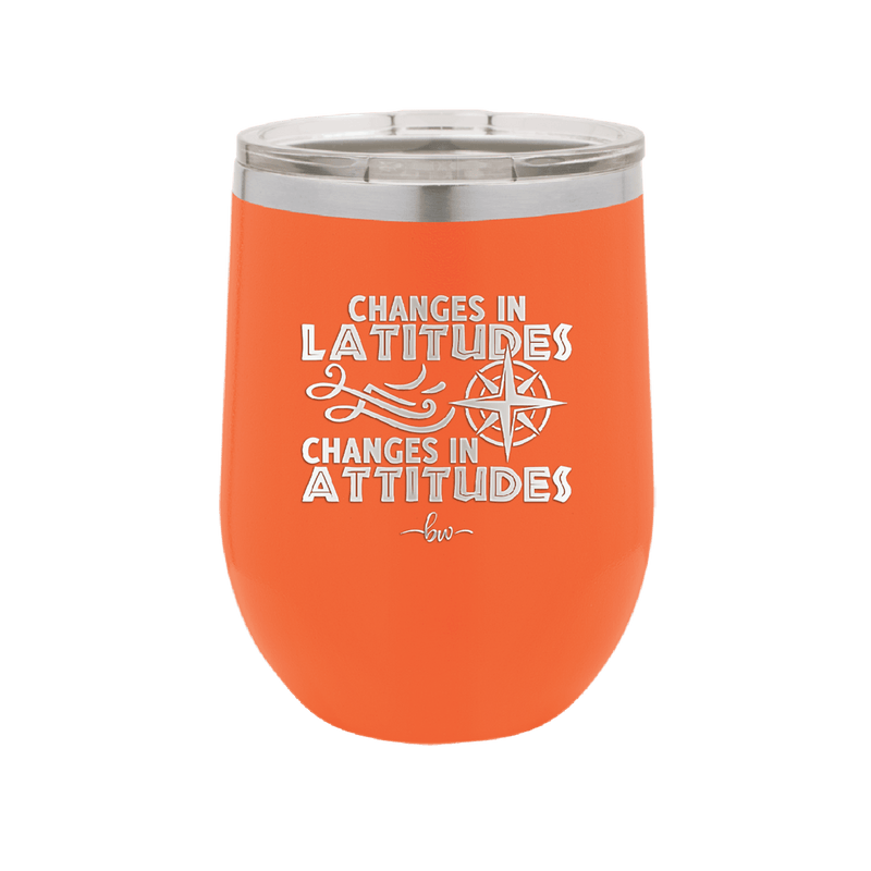 Changes in Latitudes Changes in Attitudes 1 - Laser Engraved Stainless Steel Drinkware - 1419 -