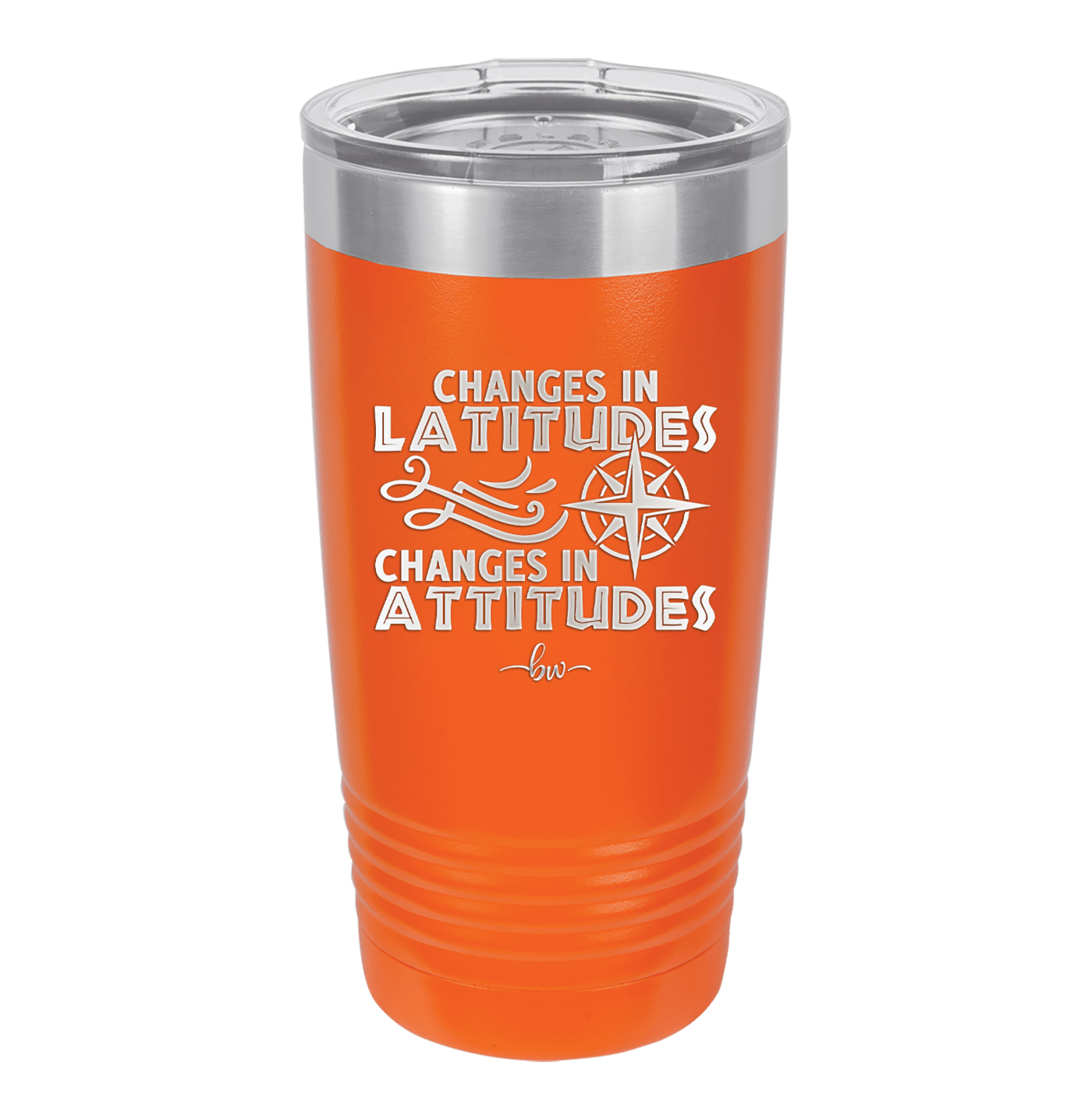 Changes in Latitudes Changes in Attitudes 1 - Laser Engraved Stainless Steel Drinkware - 1419 -