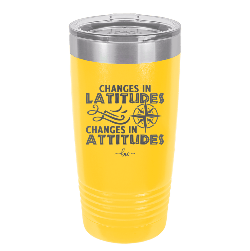 Changes in Latitudes Changes in Attitudes 1 - Laser Engraved Stainless Steel Drinkware - 1419 -