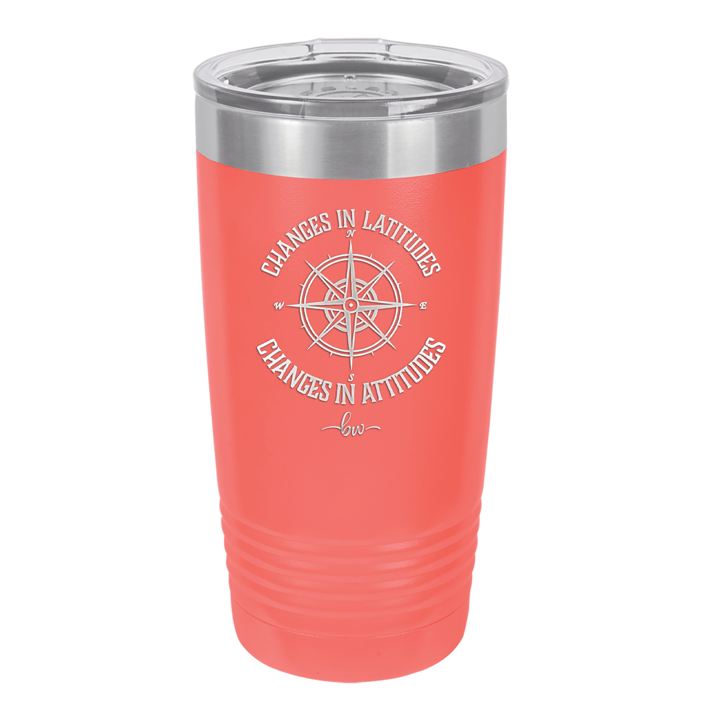 Changes in Latitudes Changes in Attitudes 2 - Laser Engraved Stainless Steel Drinkware - 1420 -