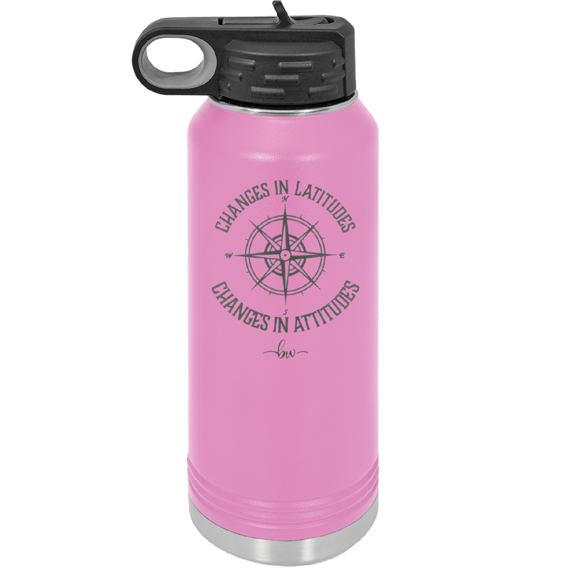 Changes in Latitudes Changes in Attitudes 2 - Laser Engraved Stainless Steel Drinkware - 1420 -