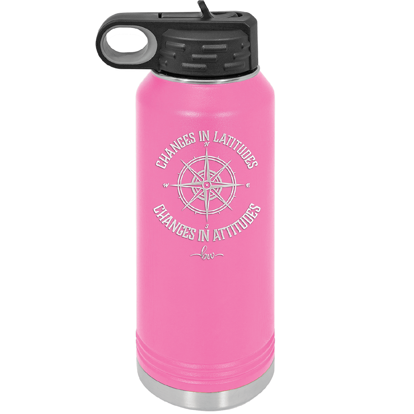 Changes in Latitudes Changes in Attitudes 2 - Laser Engraved Stainless Steel Drinkware - 1420 -
