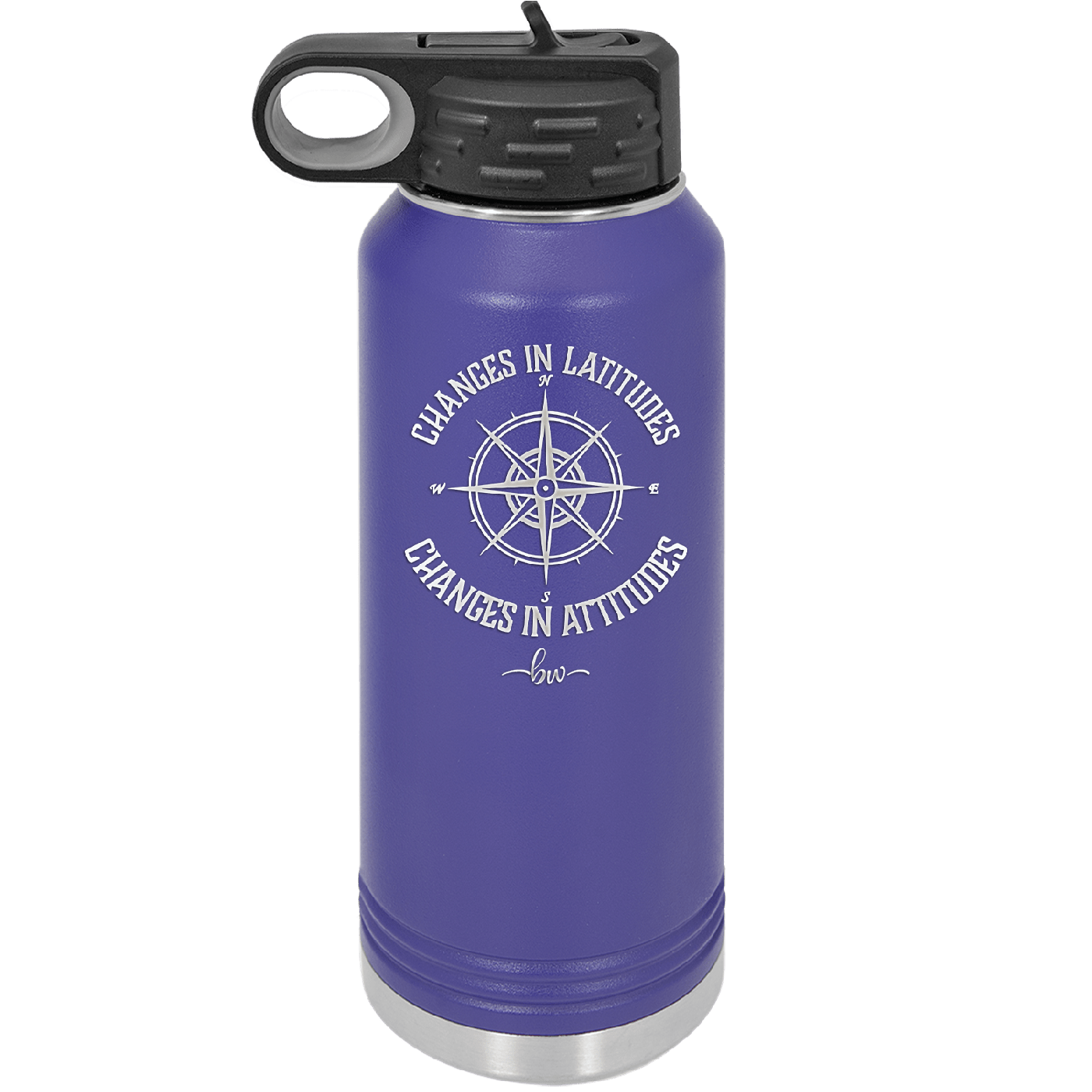 Changes in Latitudes Changes in Attitudes 2 - Laser Engraved Stainless Steel Drinkware - 1420 -