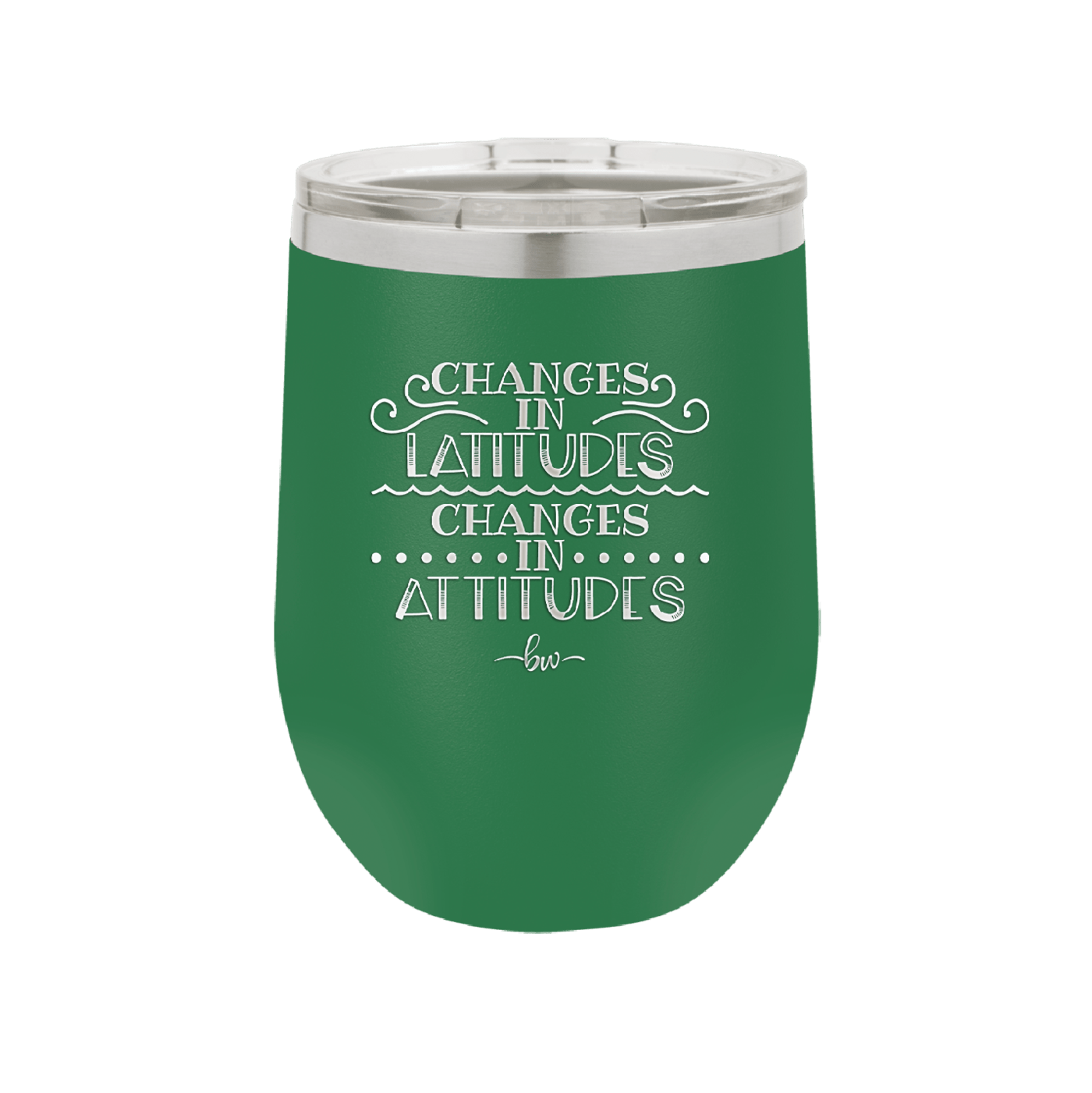 Changes in Latitudes Changes in Attitudes 3 - Laser Engraved Stainless Steel Drinkware - 1421 -